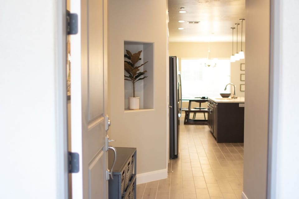 Entryway from front door