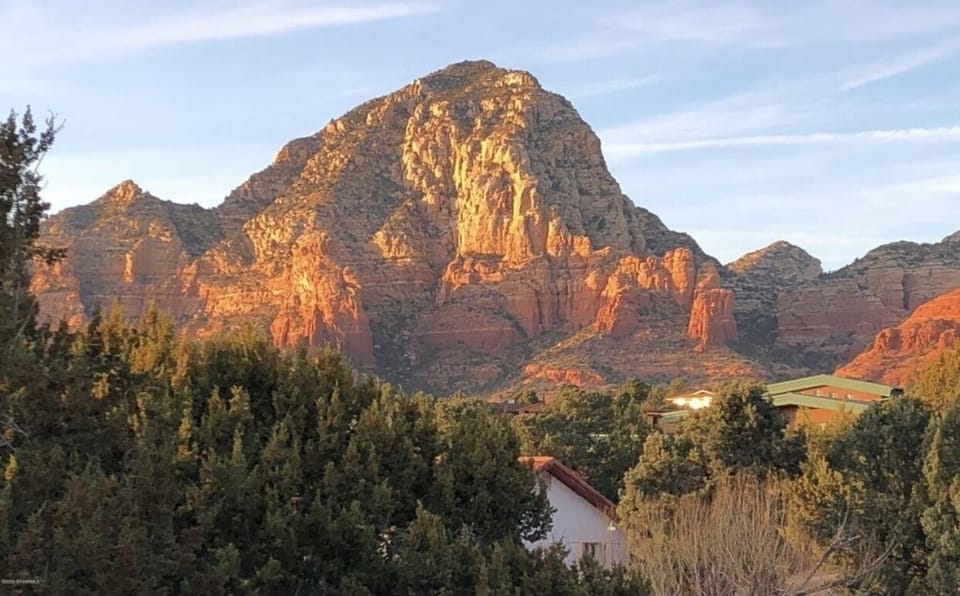 View from balcony. 
