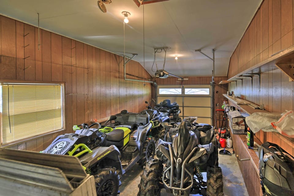 Garage | ATVs Not Available to Rent