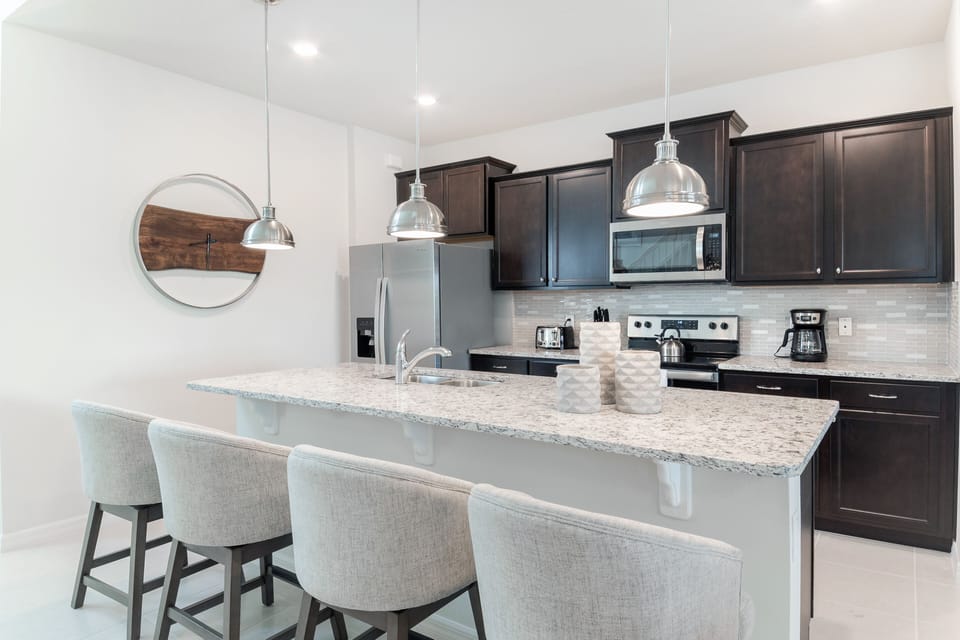 Our well equipped kitchen for you to cook a great meal. 