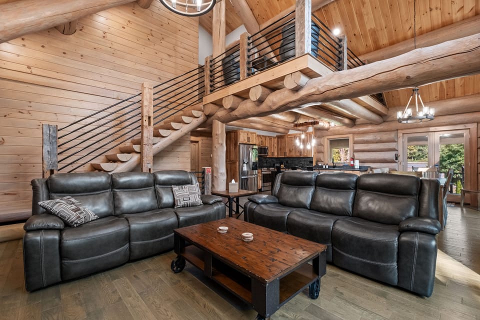 1st Floor Double Height Open Concept Living Space