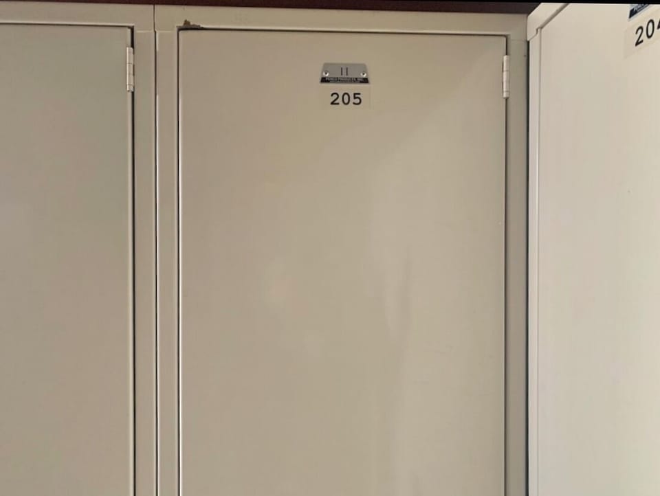 Private Locker by the Pool