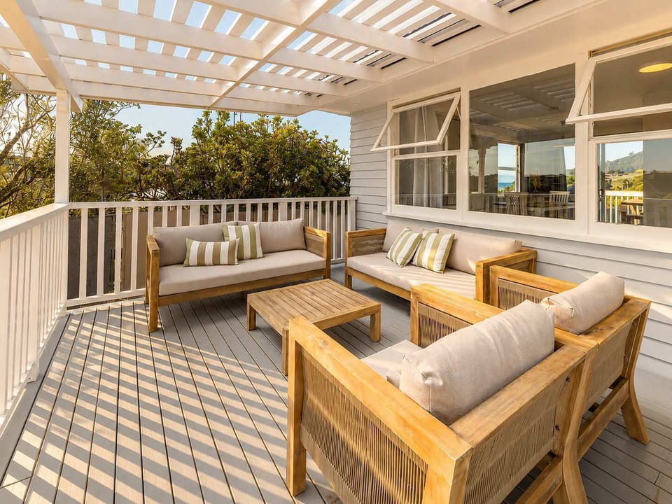 Balcony at front of property 