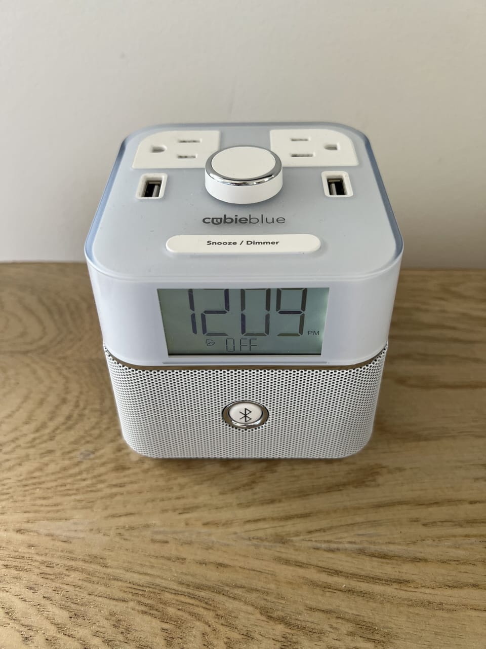 Each bedroom has a Cubie clock/radio, featuring extra USB-A and outlet ports.