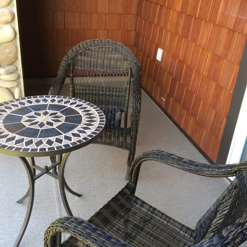 Patio Table and Chairs. 