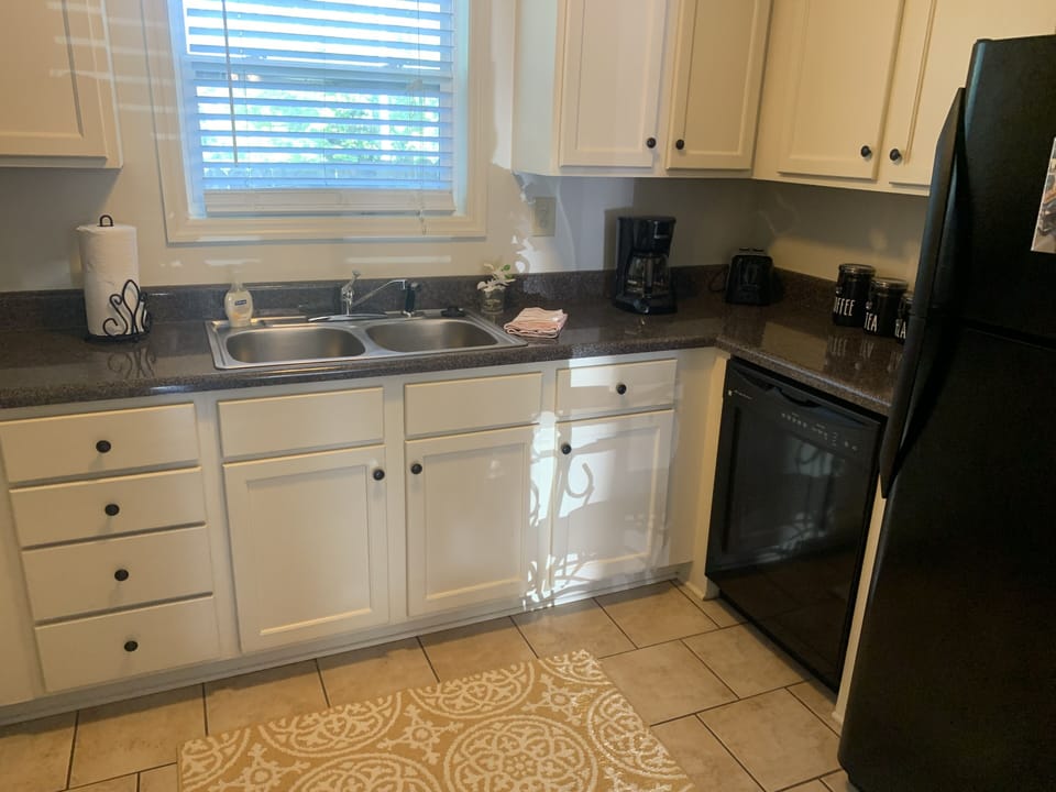 Fully stocked kitchen