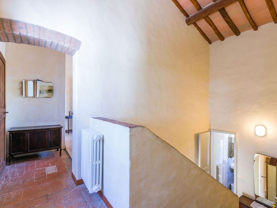 Building, Wood, Floor, Wood Stain, Flooring, Paint, Hall, Hardwood, House