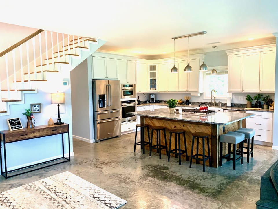 open floor plan