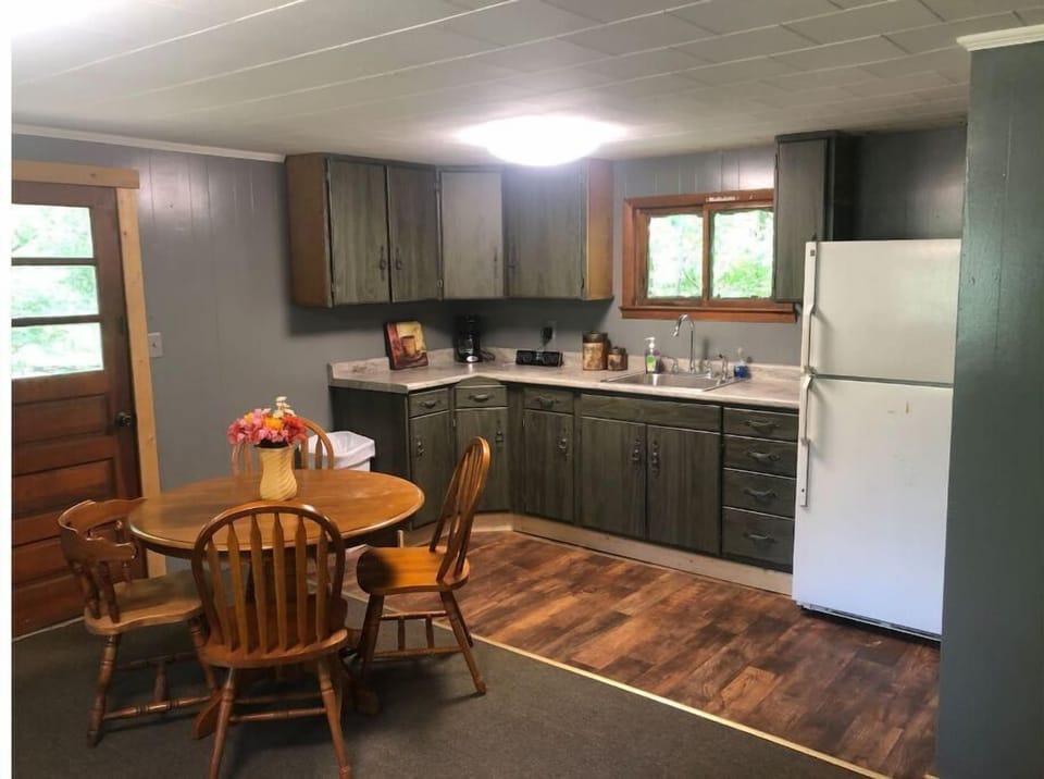 Entry view of the open floor plan. 