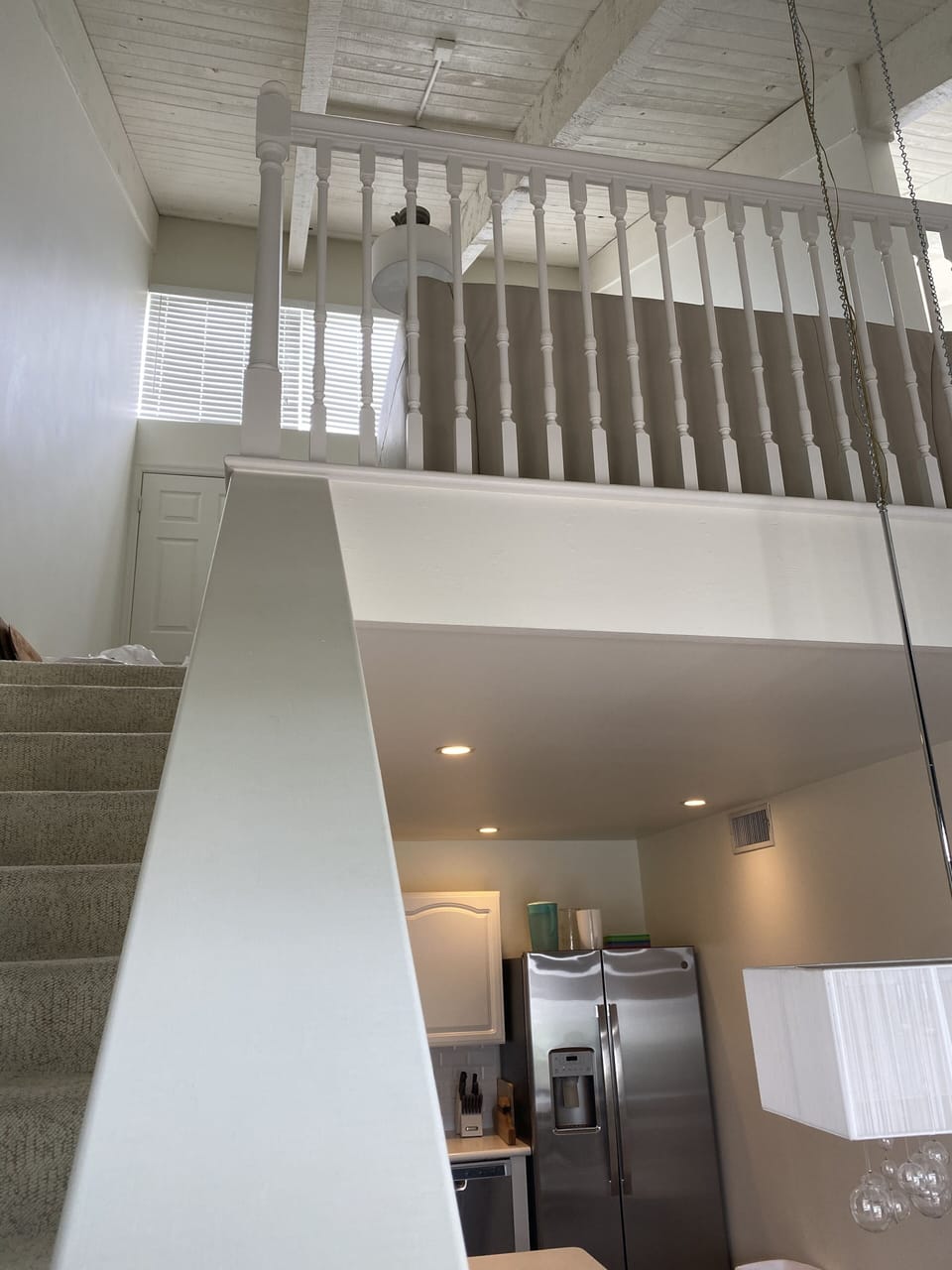 Stairs to the loft
