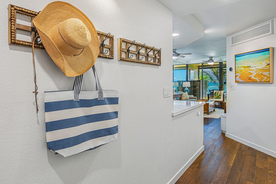 THE CALIFORNIA KING MATRESS IN THE OCEANSIDE SUITE IS BEYOND COMFY.