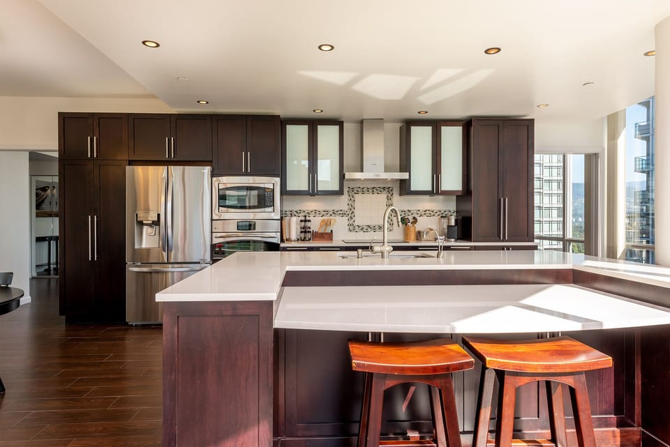 Kitchen at Pelican's Peak 