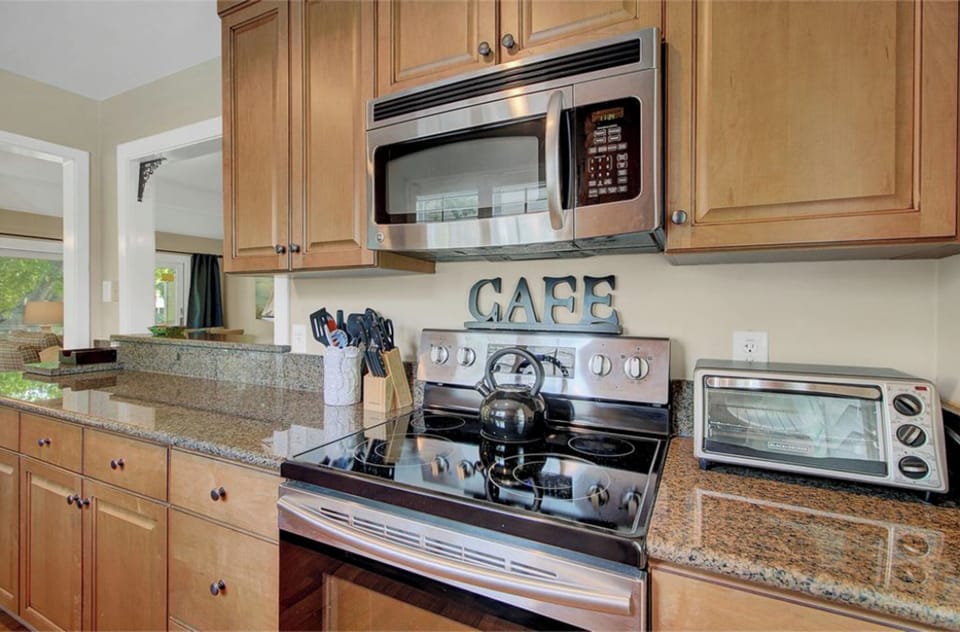 Kitchen area.