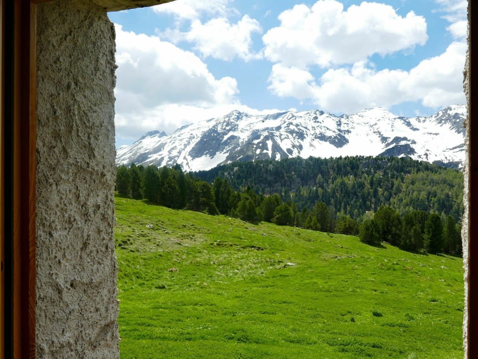 Cloud, Sky, Plant, Mountain, Ecoregion, Natural Landscape, Green, Snow, Tree, Slope