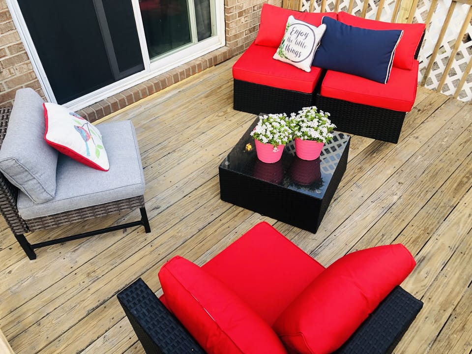 After a day out settle in with your favorite beverage 