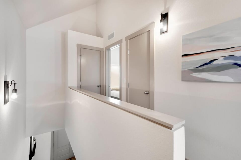 Stairs leading to second floor