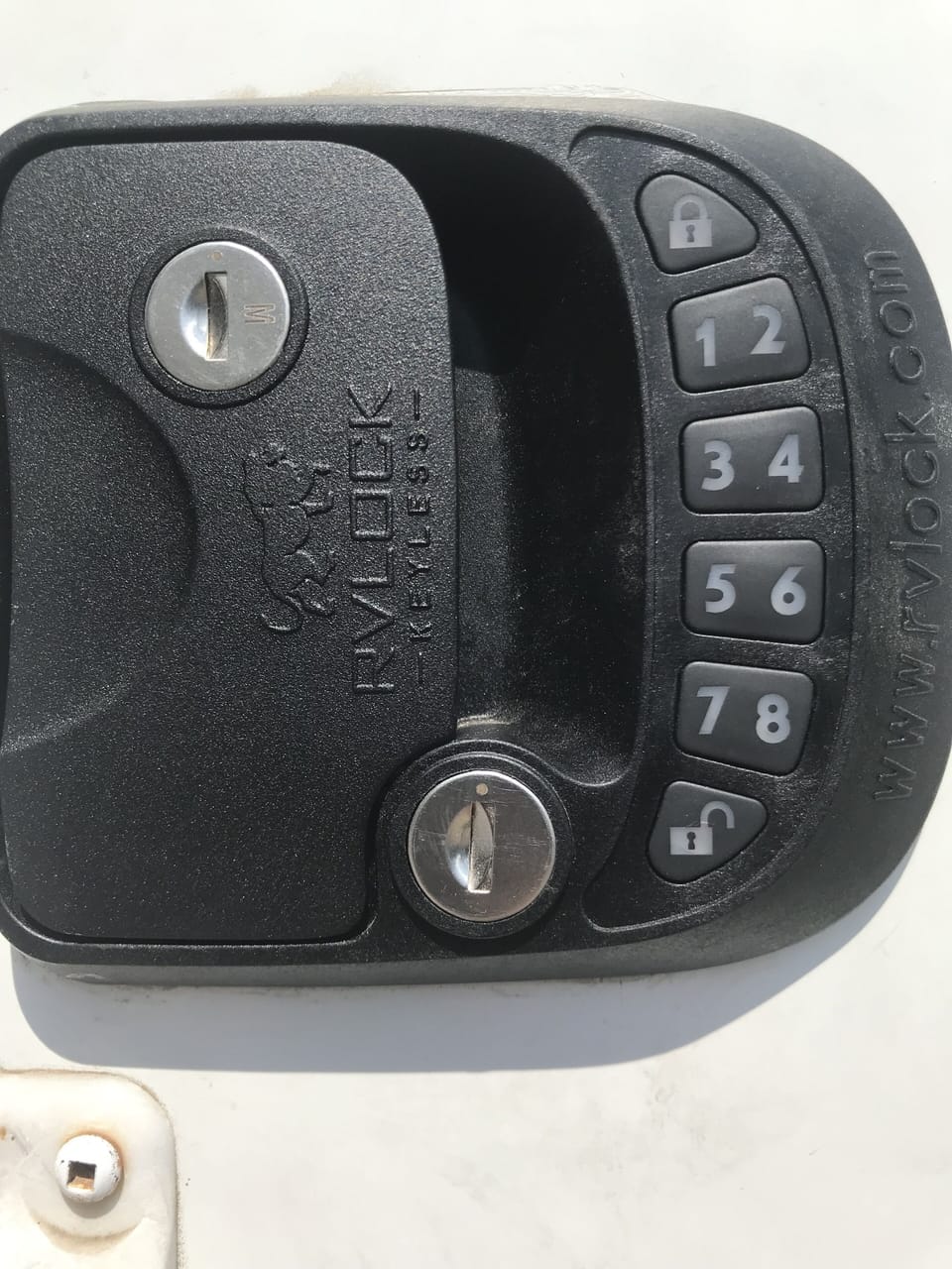 Door combination lock