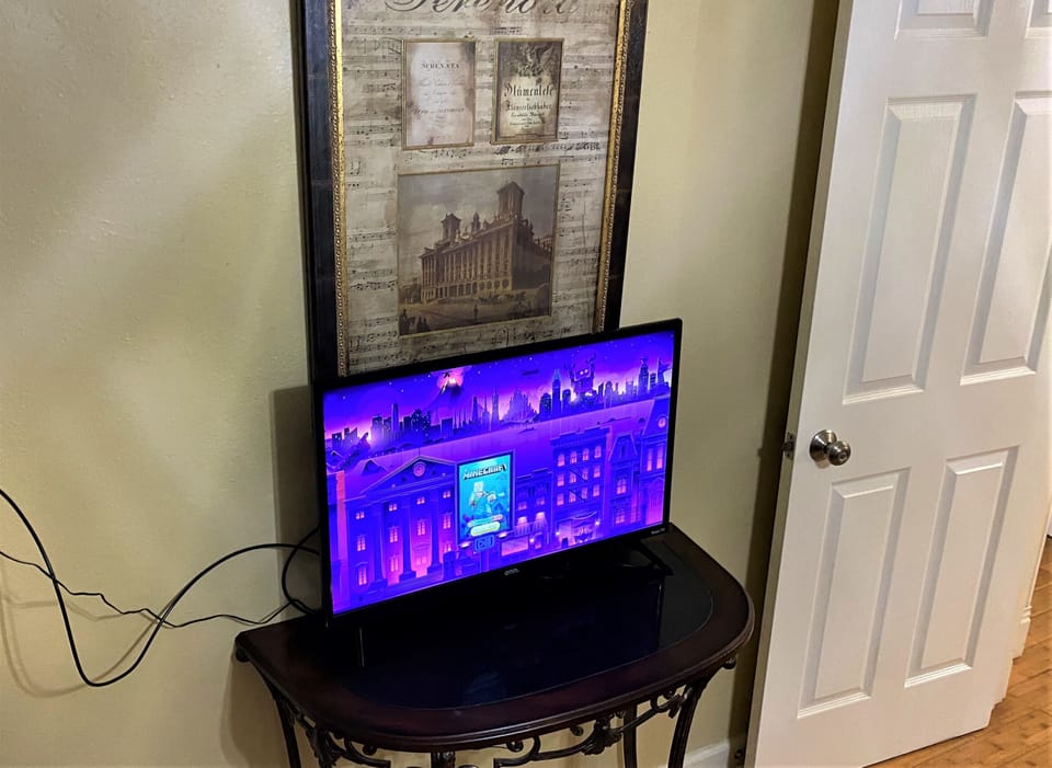 HD smart TV's in each room.