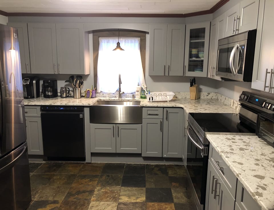 Renovated kitchen 