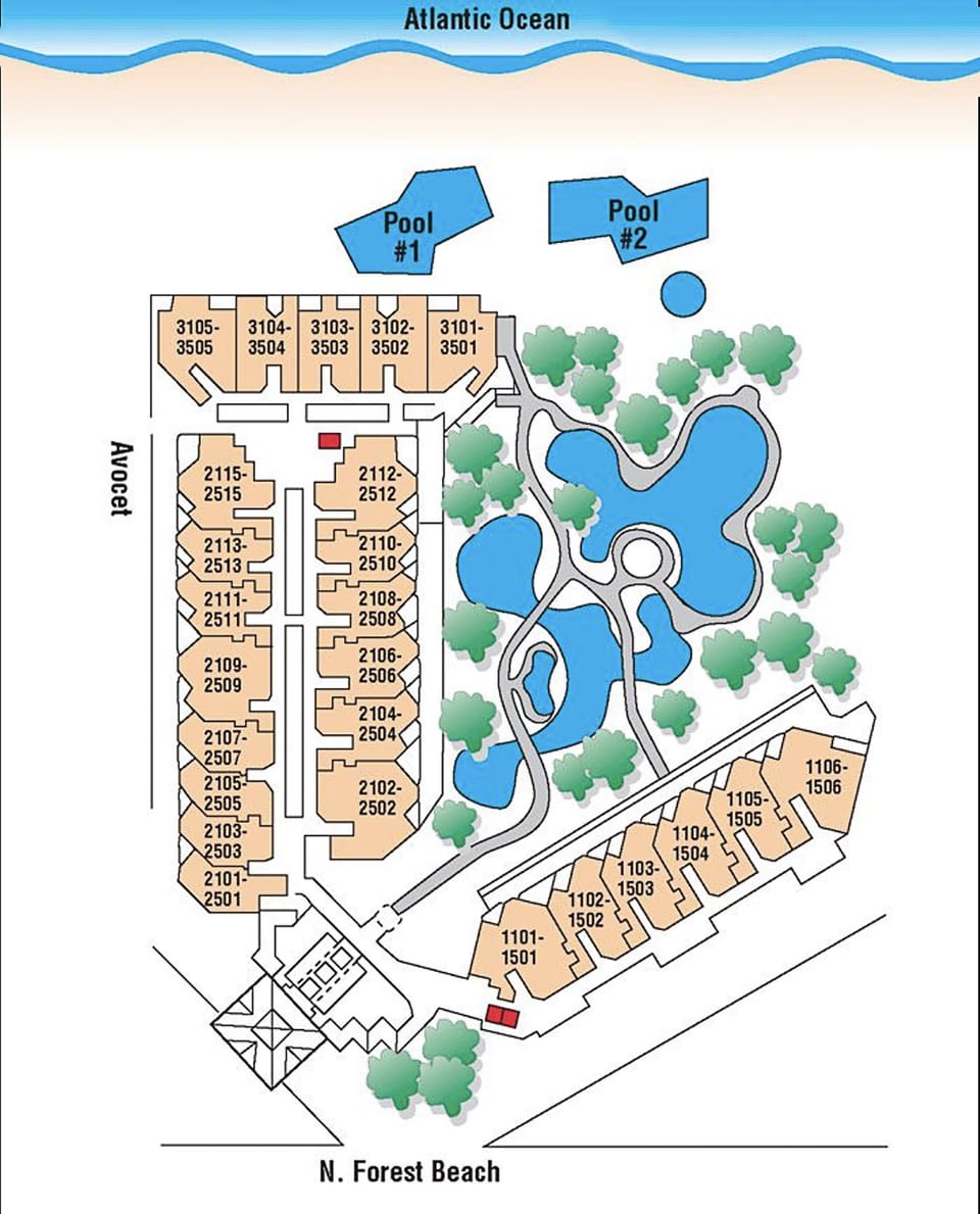 Sea Crest Property Map