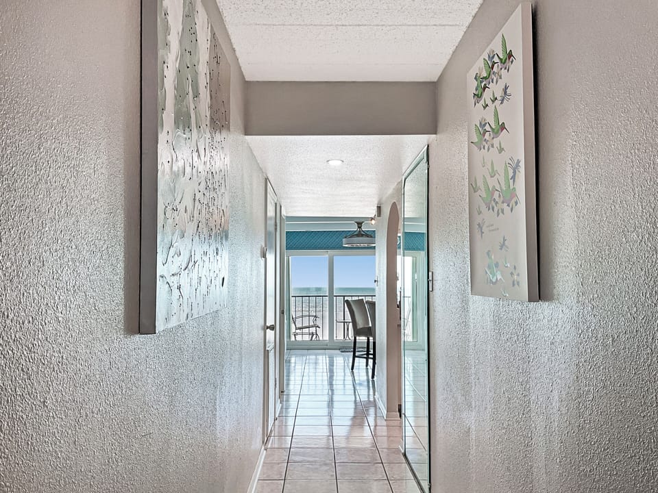 Entrance in the cruise ship/condo unit 510