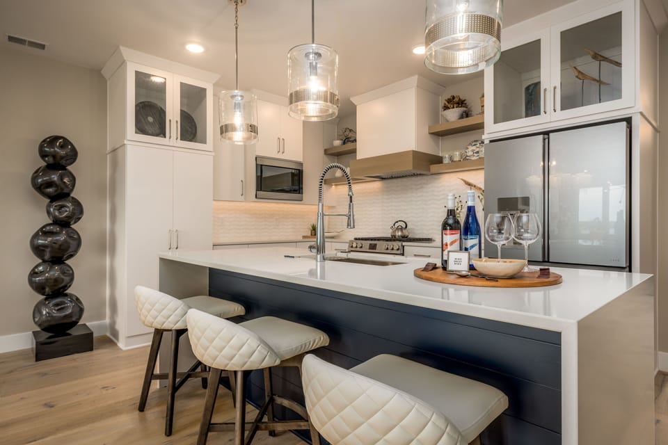 Kitchen.  Fully equipped.  