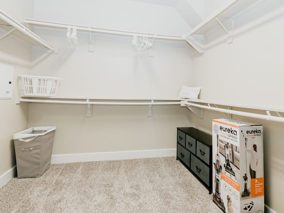 Large walk-in closet