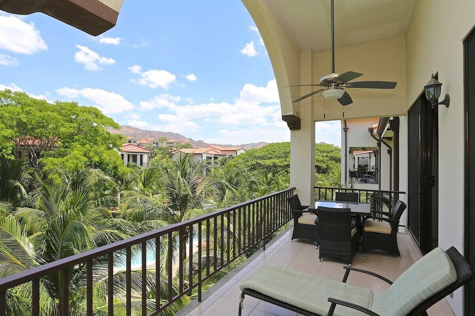 Tree-top views from your balcony.
