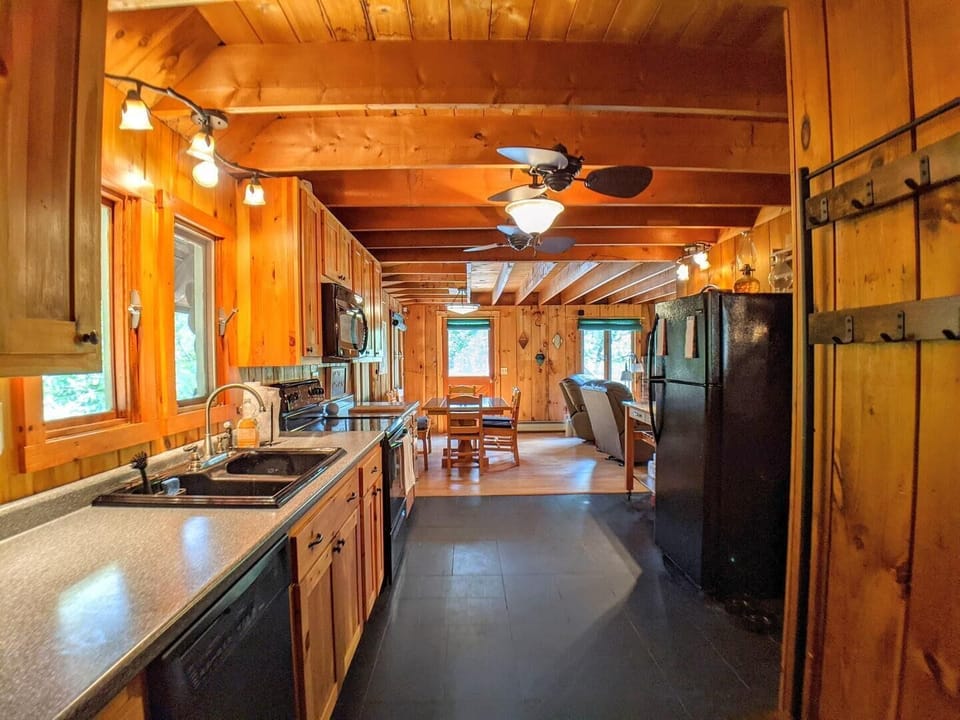 Walk into the Kitchen