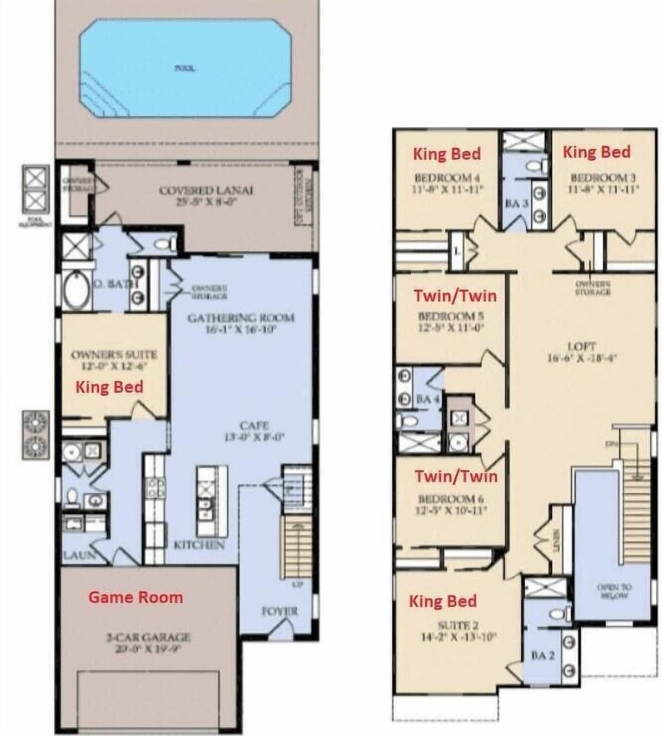Discover the home's layout through a detailed 2D floor plan