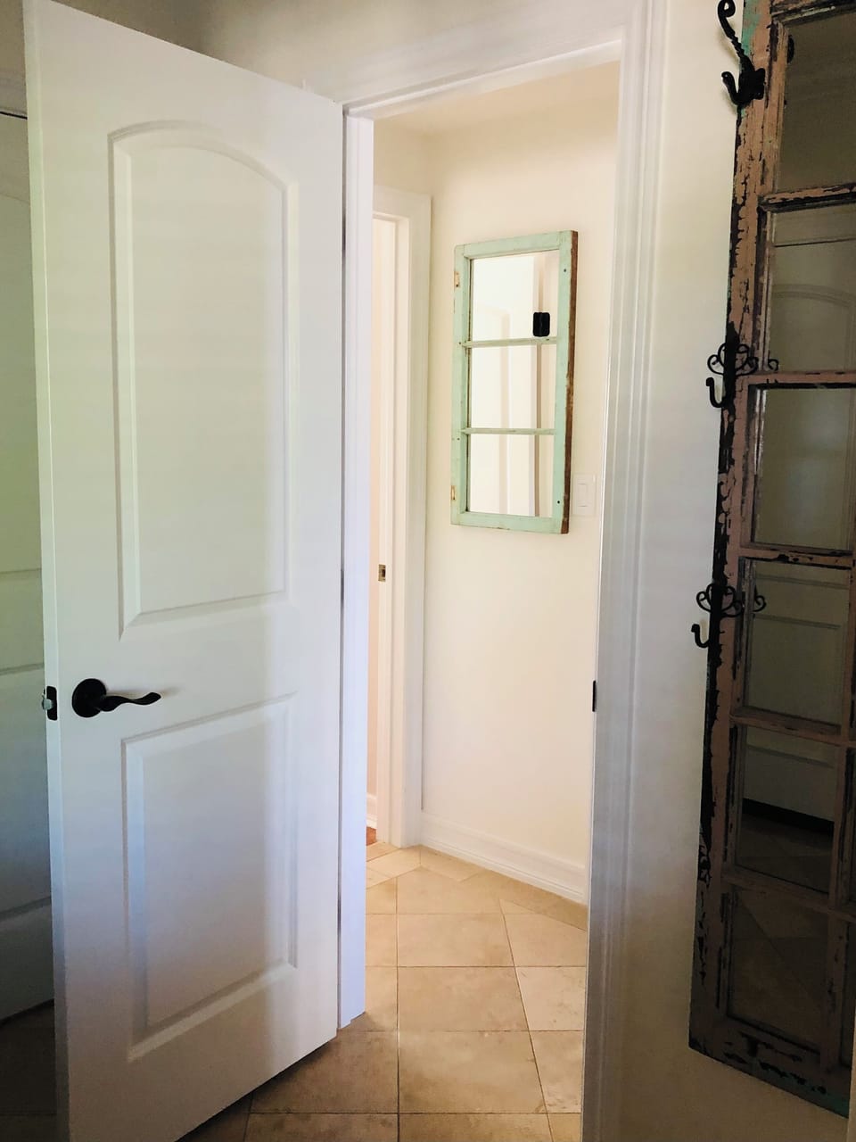 Entrance to unit 