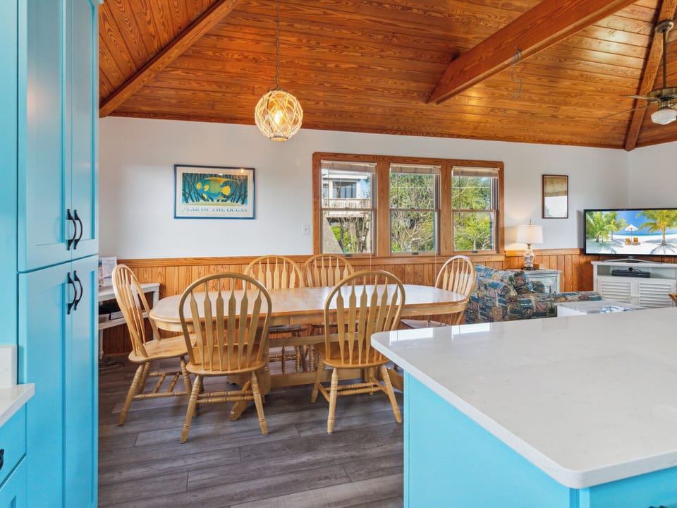 Kitchen Over looking dining area