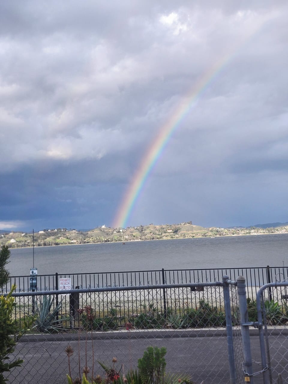 spring time rainbow 