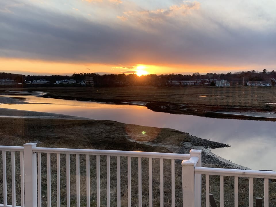 Sunset photo taken from Riverside deck
minutes later