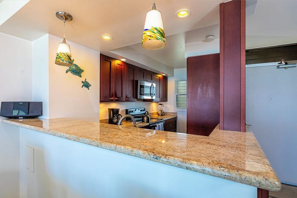 Spacious Granite Counters