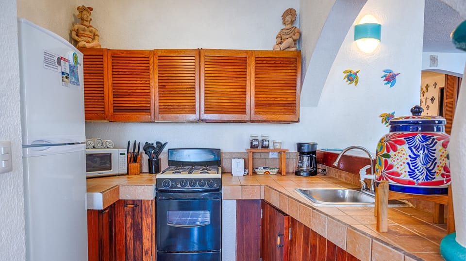 Fully equipped kitchen