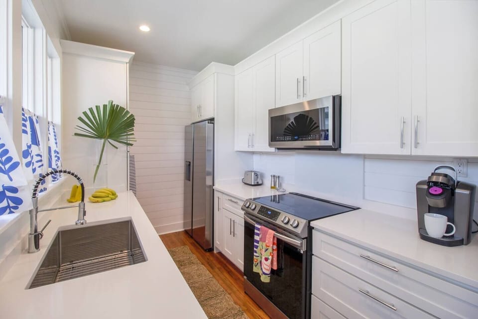 Kitchen view from front door