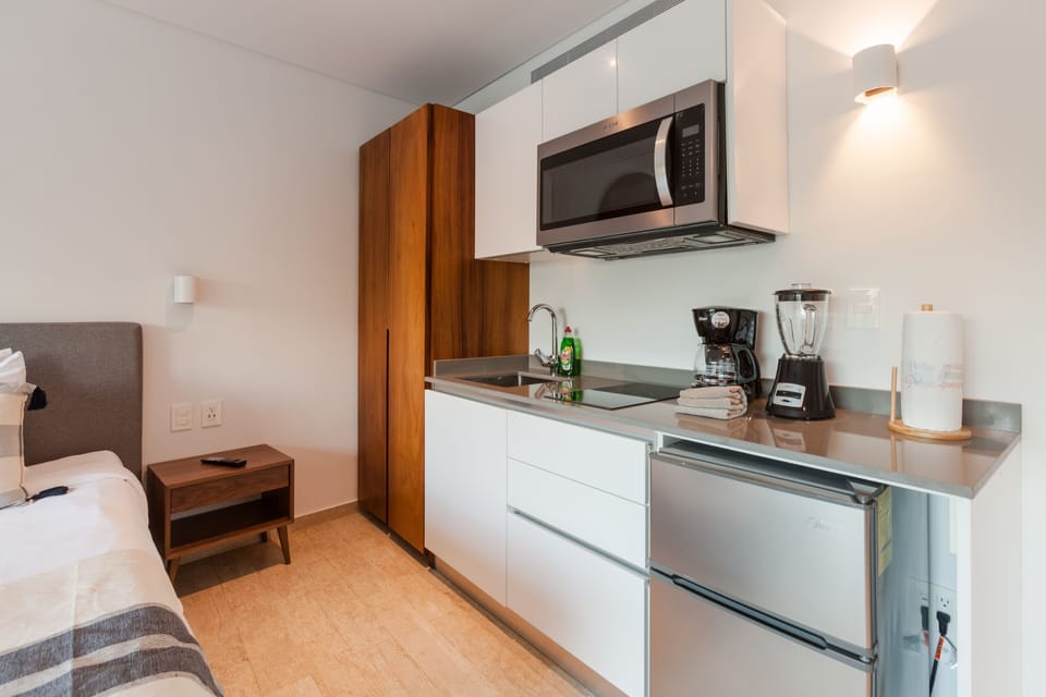 Small kitchenette for our stay, you will love it