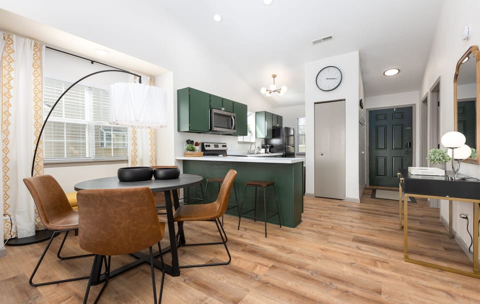 Freshly painted and designed