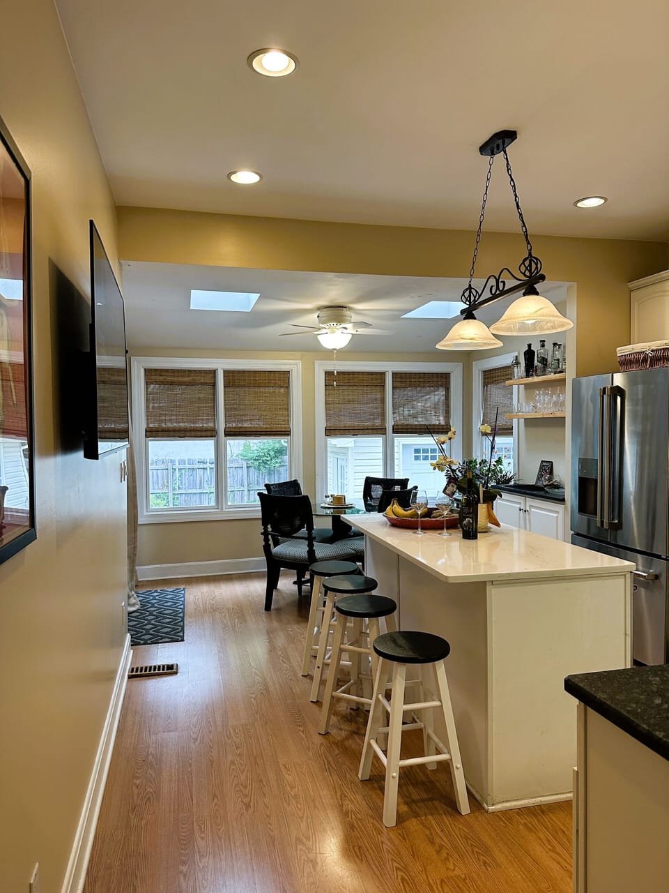 Kitchen view 2 (Kitchen breakfast/bar area  - updated)