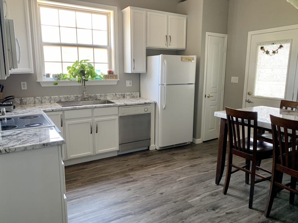Light, bright kitchen