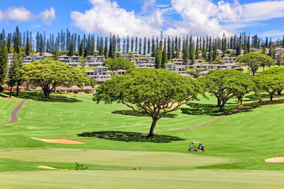 Near some of Maui's best golf courses