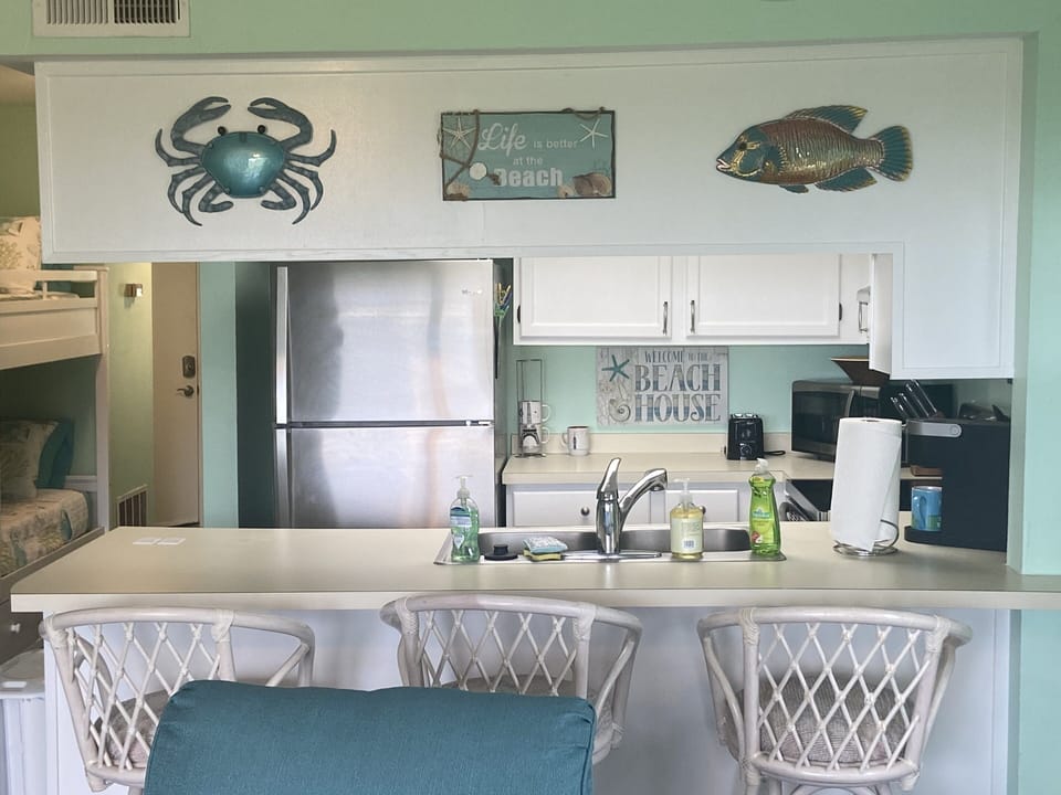 View from Living Room to Kitchen