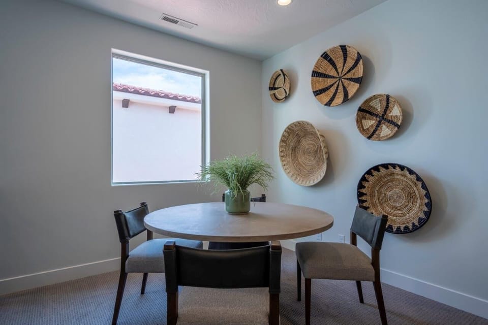Additional seating, plus a perfect place to play a board game!