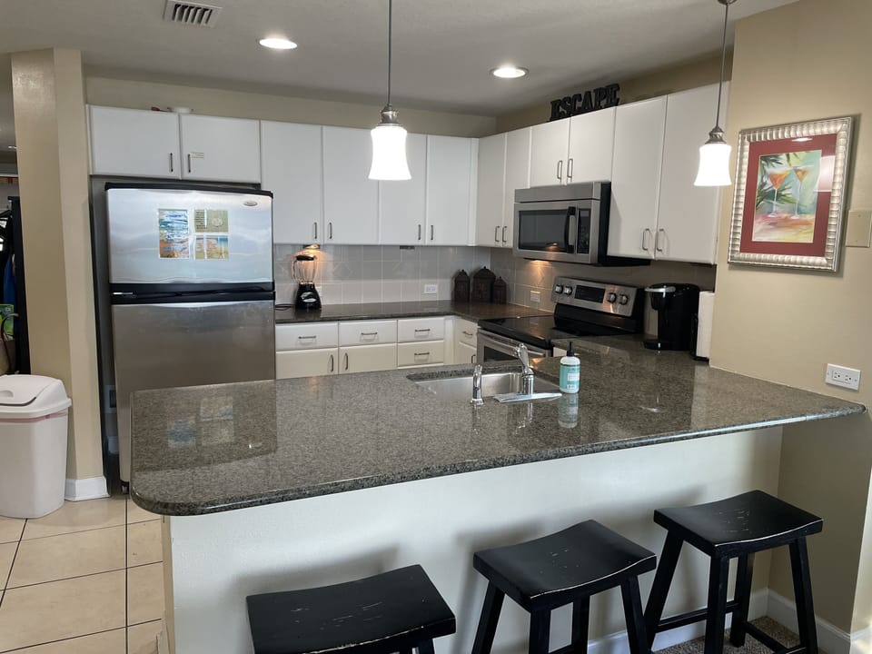 Kitchen with all supplies you might need. 