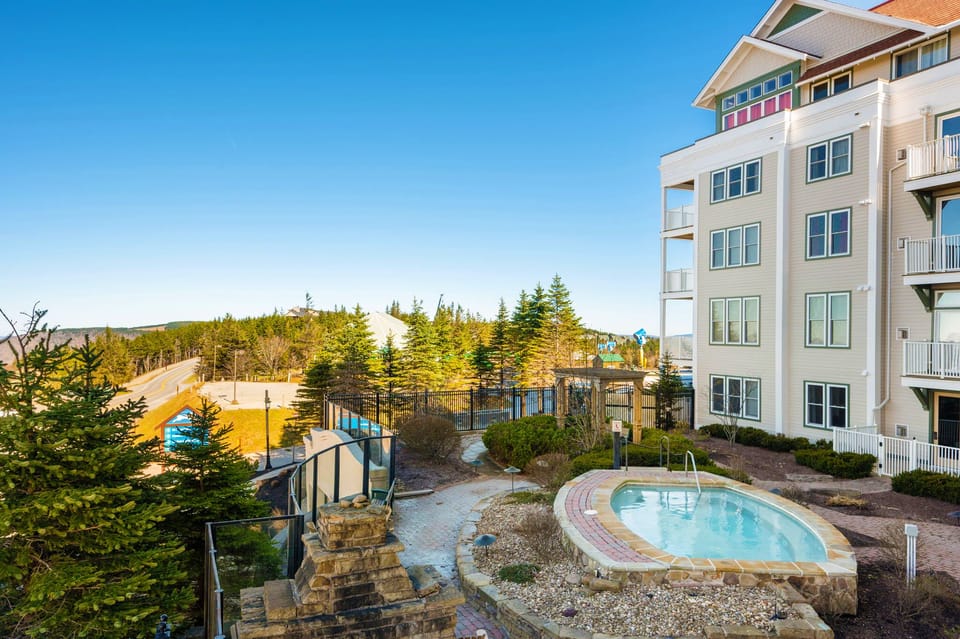 Seneca Building Hot Tub