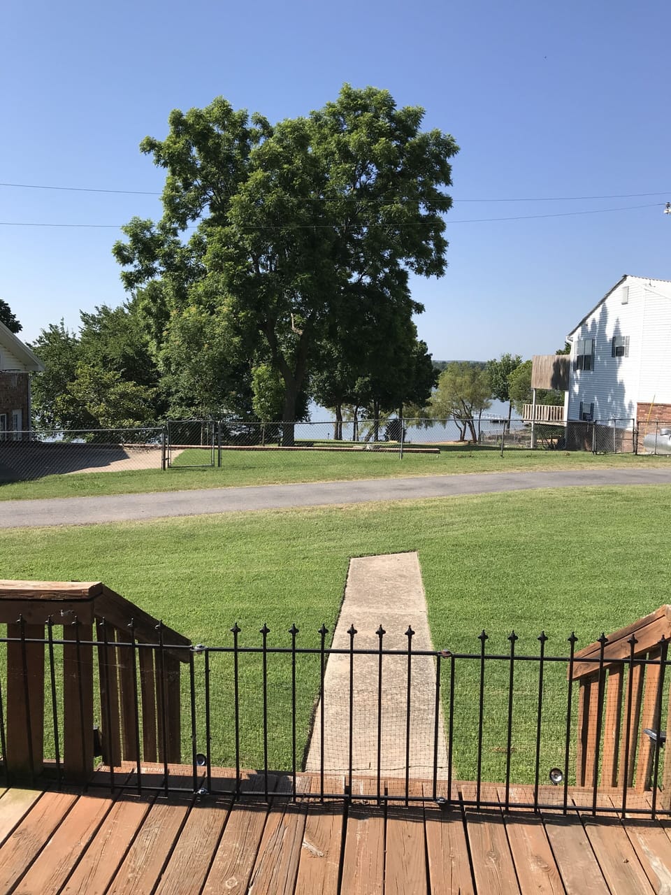 View from front deck.