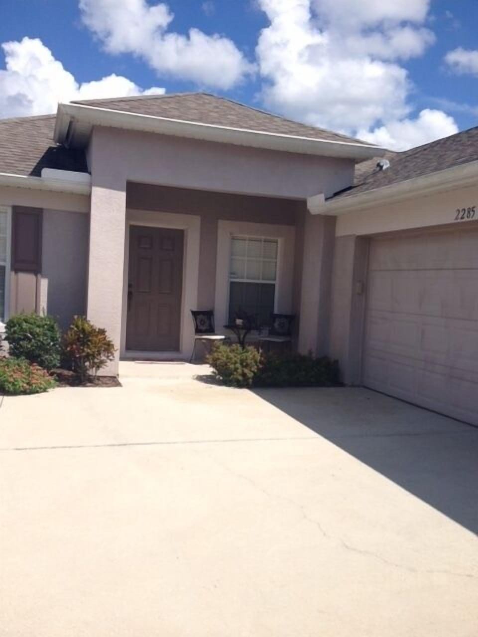 Front View of House