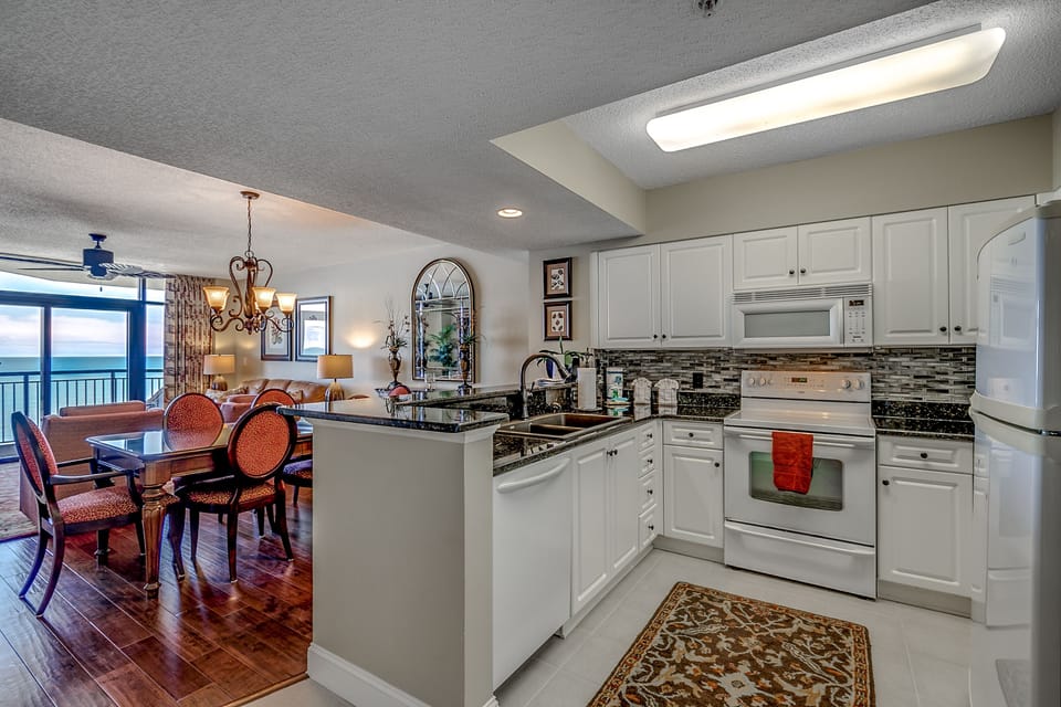 Kitchen and dining space