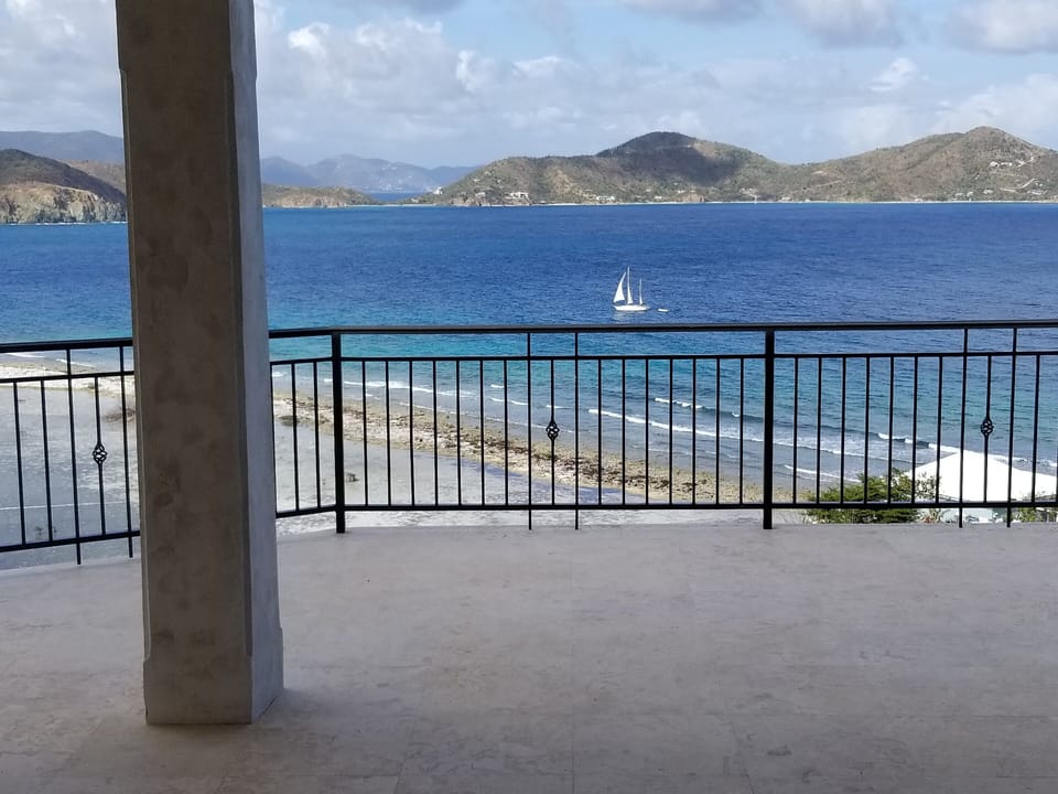 View across Coral Bay to the East End